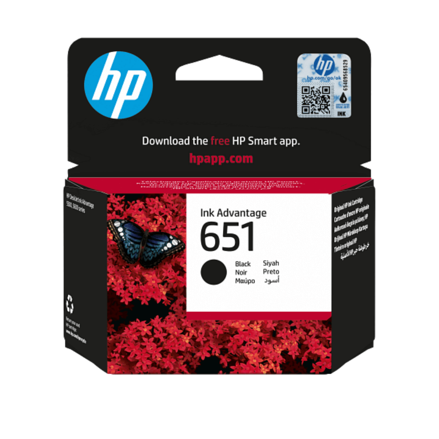 Hp 651 C2P10A Siyah Orjinal Kartuş