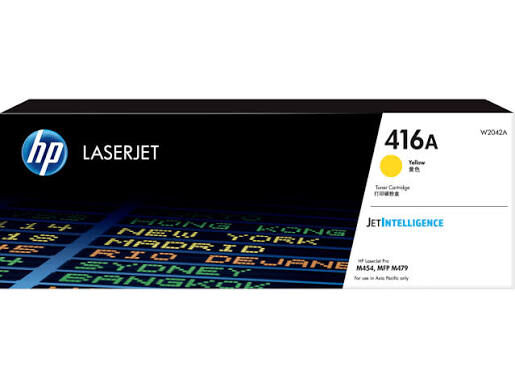 HP 416A Sarı Toner W2042A | Orijinal Yellow Toner Kartuşu