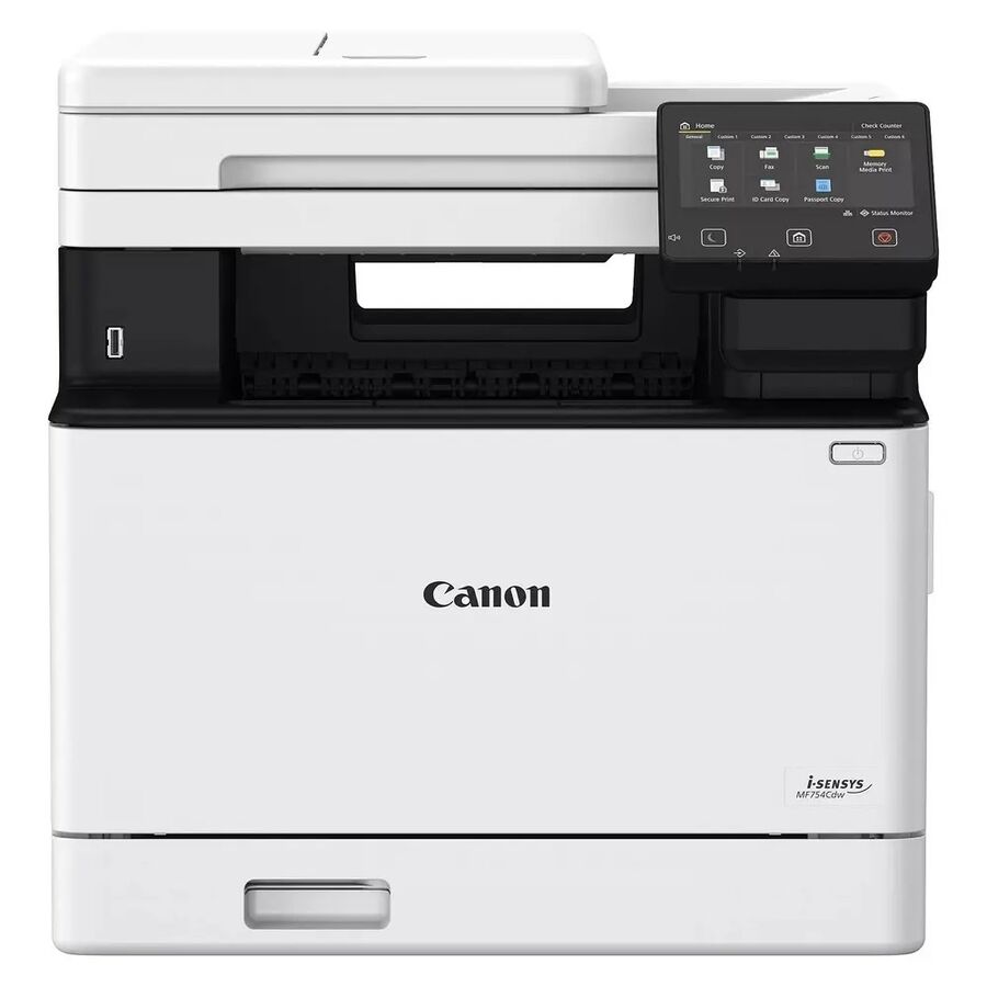 Canon i-SENSYS MF754Cdw Wi-Fi Renkli Lazer Yazıcı | Tarayıcı, Fotokopi, Faks, Dubleks, Network