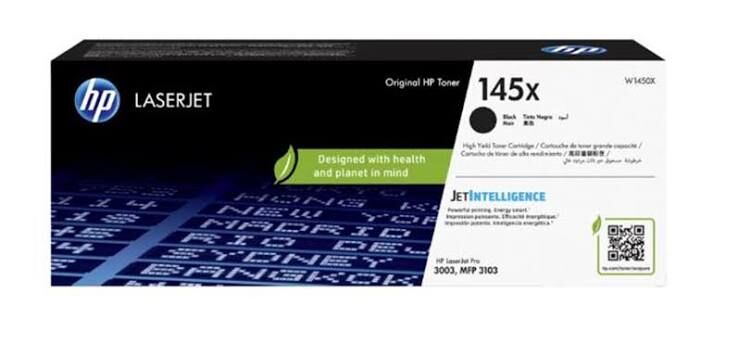 HP 145X Siyah Toner W1450X | Yüksek Kapasiteli Orijinal Toner