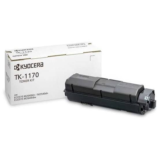 Kyocera TK-1170 Siyah Toner | Orijinal 7200 Sayfa Toner