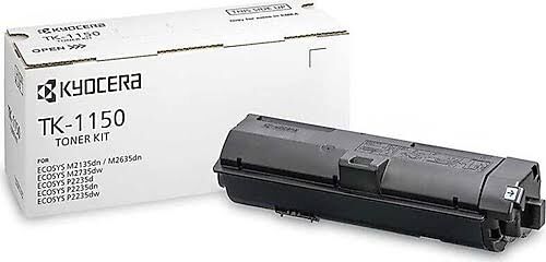 Kyocera TK-1150 Siyah Toner | Orijinal 3000 Sayfa Toner