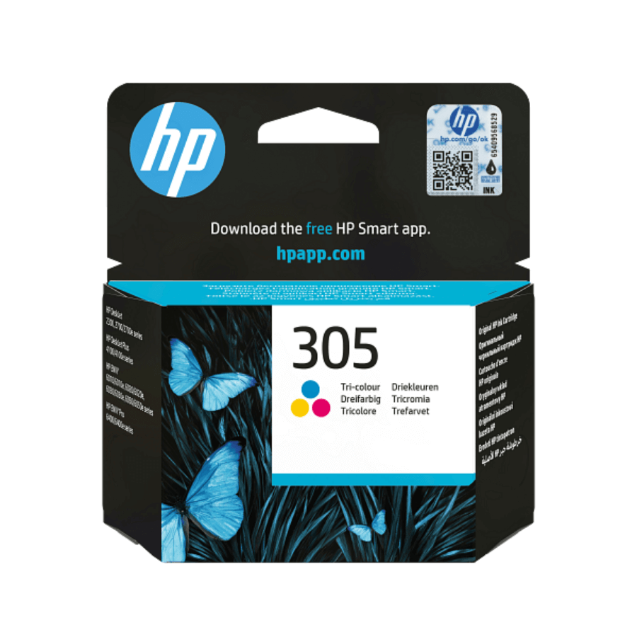 Hp 305 6ZD17AE Siyah+Renkli Orjinal Kartuş Seti