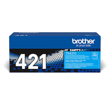 Brother TN-421C Cyan Mavi Toner | Standart Kapasiteli Orijinal Renkli Toner | HL-L8260CDW L8360CDW MFC-L8690CDW Uyumlu | 1.800 Sayfa