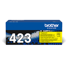 Brother TN-423Y Sarı Toner | Yüksek Kapasiteli Orijinal Yellow Toner | HL-L8260CDW L8360CDW MFC-L8690CDW Uyumlu | 4.000 Sayfa
