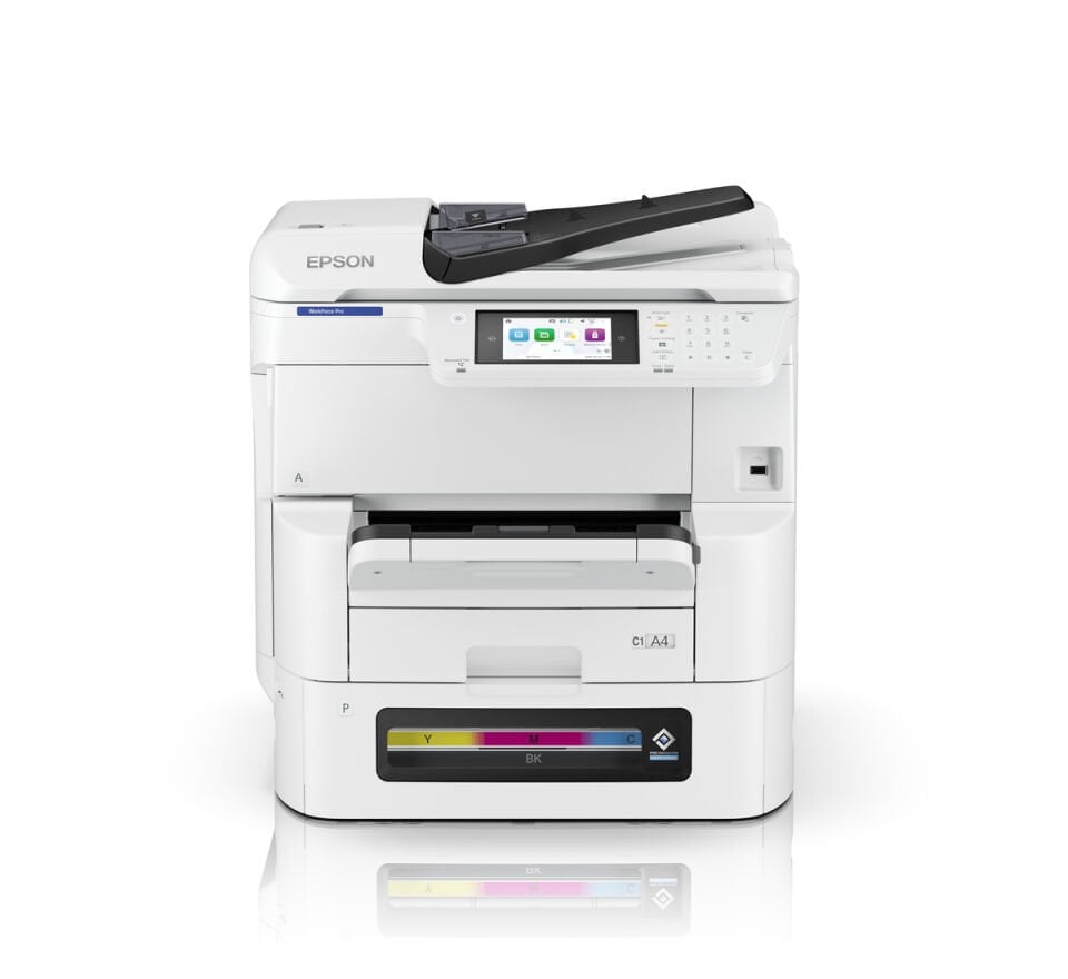 Epson WorkForce Pro EM-C8100RDWF A3 Renkli Çok Fonksiyonlu Inkjet Yazıcı | Wi-Fi, ADF, Dubleks, Network Kurumsal Ofis Yazıcısı