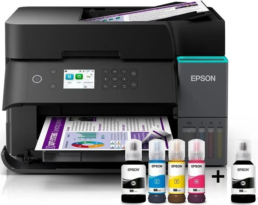 Epson EcoTank L6370 Wi-Fi Renkli Çok Fonksiyonlu Tanklı Yazıcı | Tarayıcı, Fotokopi, Dubleks, Network Mürekkep Tanklı Yazıcı