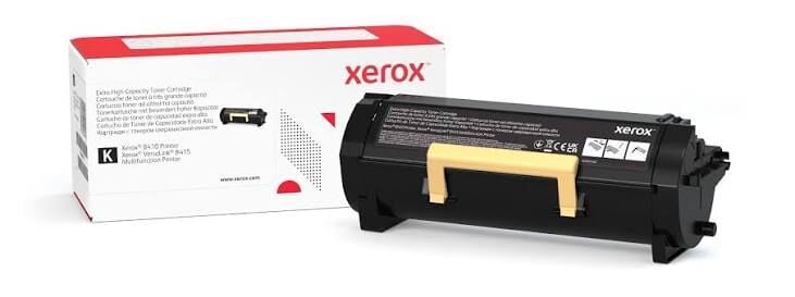 Xerox 006R04730 Siyah Toner | Ekstra Yüksek Kapasiteli Black Toner Kartuşu | B410 VersaLink B415 Uyumlu | 25.000 Sayfa