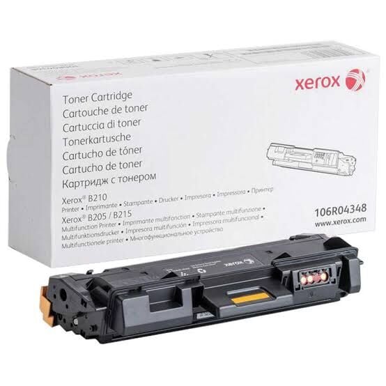 Xerox 106R04348 Siyah Toner | Black Toner Kartuşu | B205 B210 B215 Uyumlu | 3.000 Sayfa Baskı Kapasitesi
