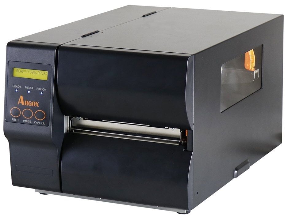 Argox iX6-250 Endüstriyel Termal Transfer Barkod Yazıcı | 203 DPI, USB, Ethernet, RS232, Paralel Port, Yüksek Kapasiteli Etiket Yazıcı