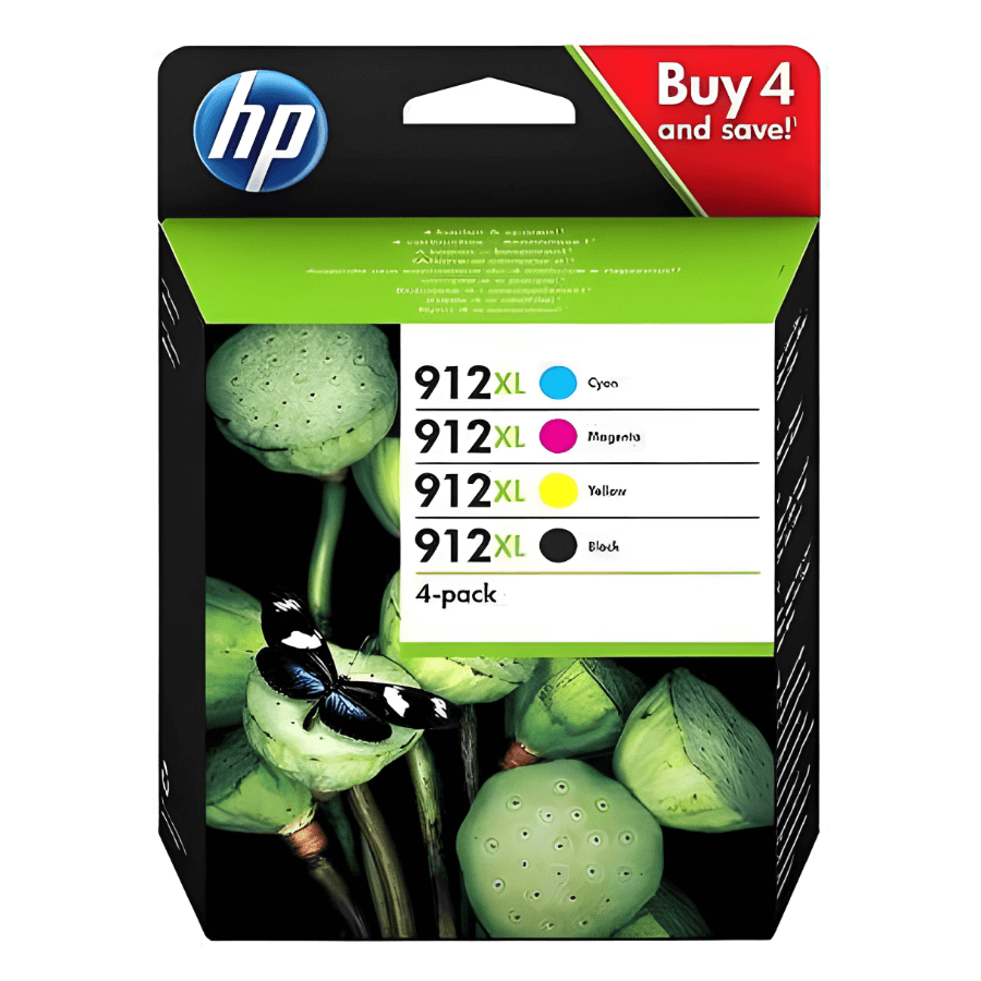 HP 912XL 3YP34AE CMYK 4lü Set Orjinal Kartuş Seti