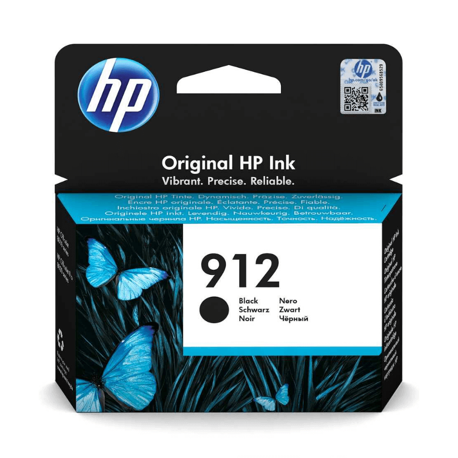 HP 912 3YL80AE Siyah Orjinal Kartuş