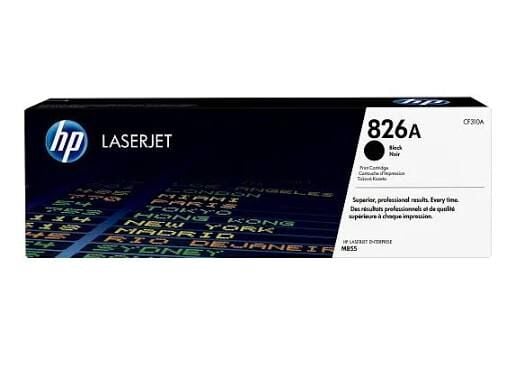 HP 826A Siyah Toner | CF310A Orijinal Black Toner Kartuşu | M855 Uyumlu | 29.000 Sayfa Baskı Kapasitesi