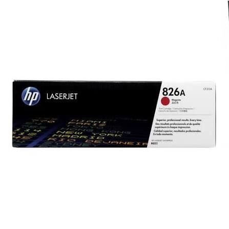 HP 826A Kırmızı Toner | CF313A Magenta Orijinal Toner Kartuşu | M855 Uyumlu | 31.500 Sayfa Baskı Kapasitesi