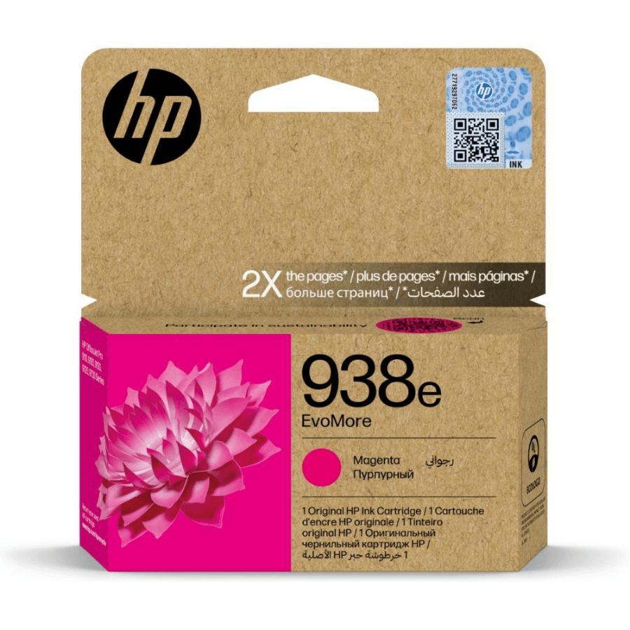 HP 938E 4S6Y0PE Kırmızı Orjinal Kartuş Yüksek Kapasite