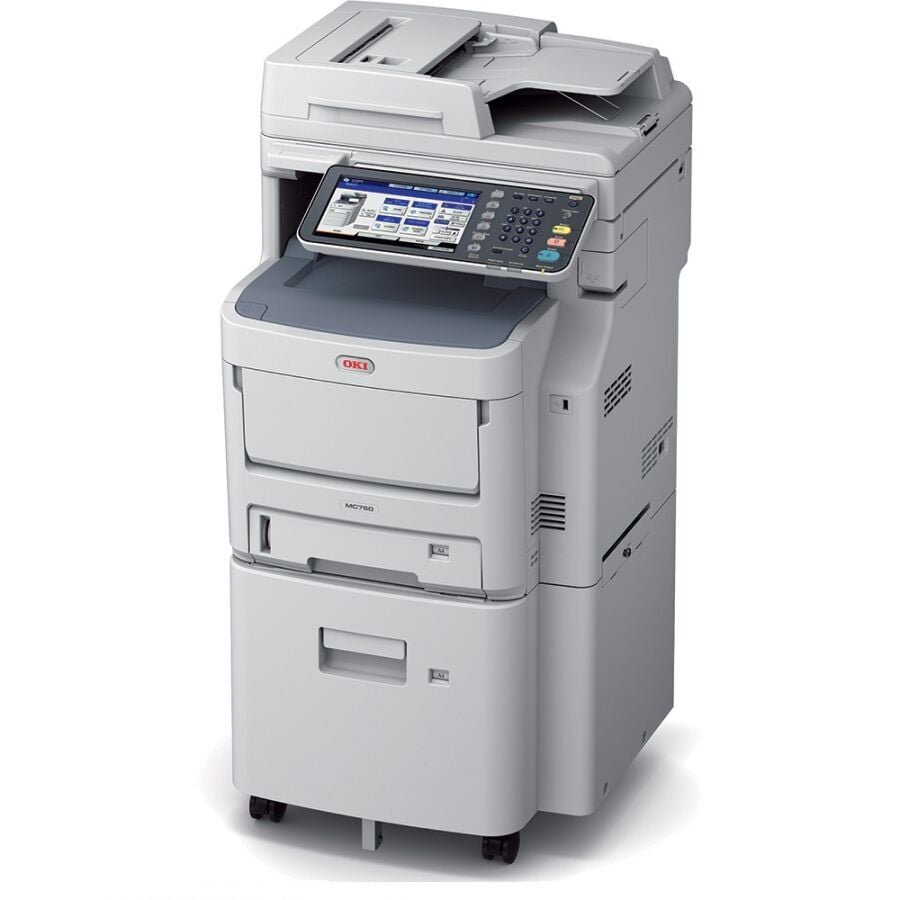 OKI MC760DN A4 Renkli Çok Fonksiyonlu Lazer Yazıcı | Tarayıcı, Fotokopi ve Faks, Dubleks