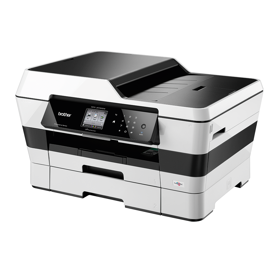 Brother MFC-J6720DW A3 Wi-Fi Renkli Çok Fonksiyonlu Mürekkep Püskürtmeli Yazıcı | Tarayıcı, Fotokopi ve Faks