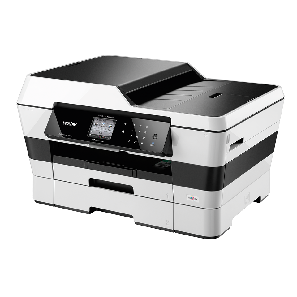 Brother MFC-J6720DW A3 Wi-Fi Renkli Çok Fonksiyonlu Mürekkep Püskürtmeli Yazıcı | Tarayıcı, Fotokopi ve Faks