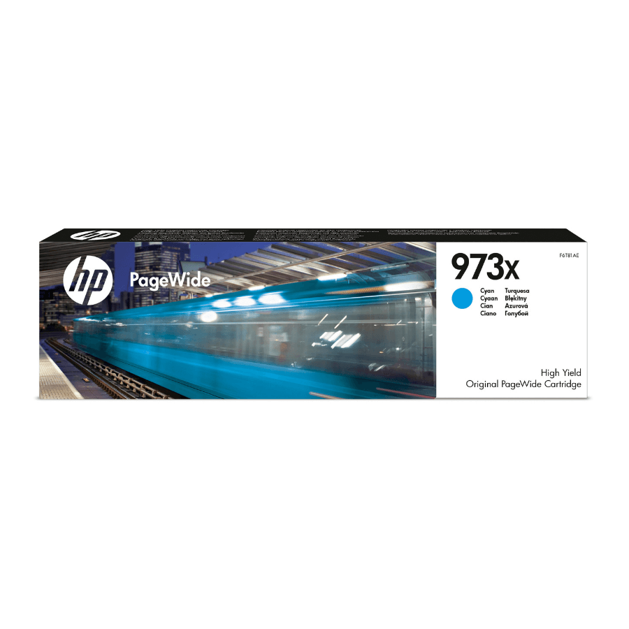 HP 973X F6T81AE Mavi Orjinal Kartuş