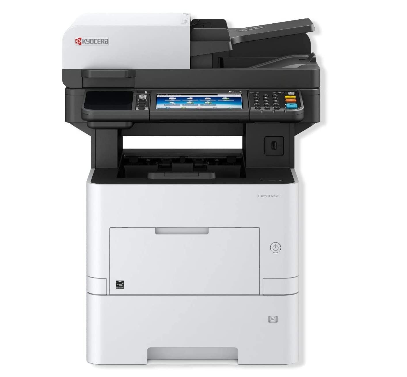 Kyocera ECOSYS M3655idn A4 Siyah-Beyaz Çok Fonksiyonlu Lazer Yazıcı | 55 ppm Tarayıcı, Fotokopi ve Network