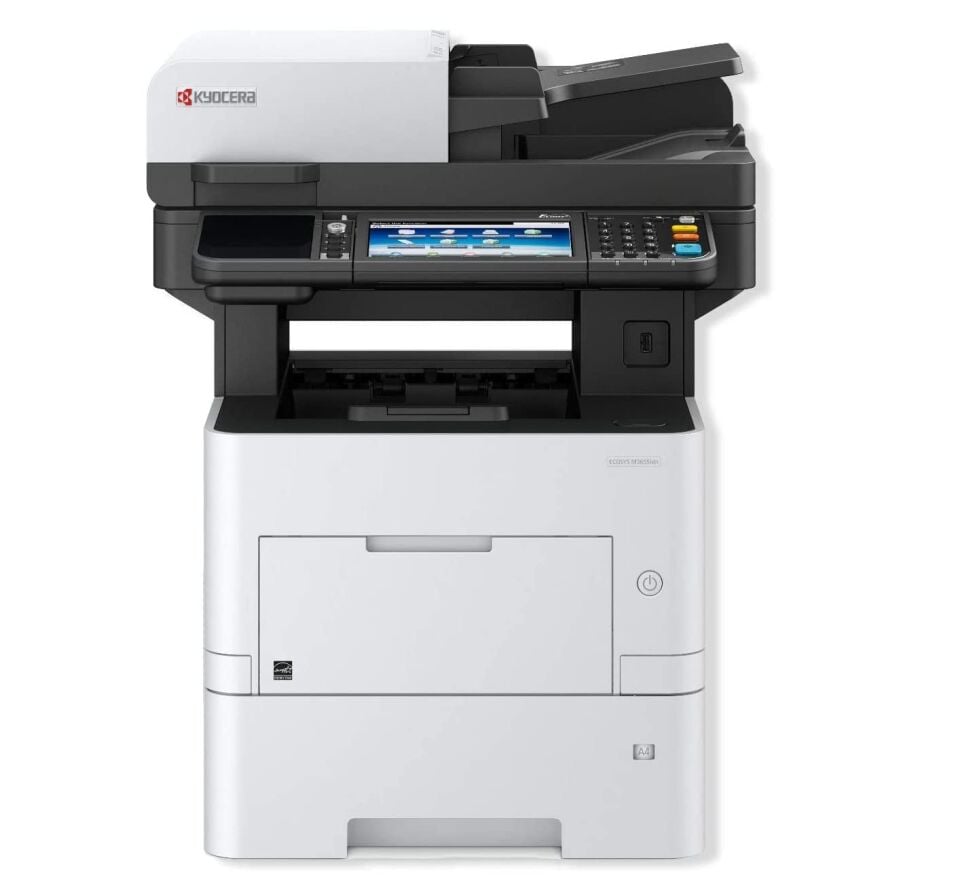 ECOSYS M3655idn A4 Siyah-Beyaz Çok Fonksiyonlu Lazer Yazıcı | 55 ppm Tarayıcı, Fotokopi ve Network