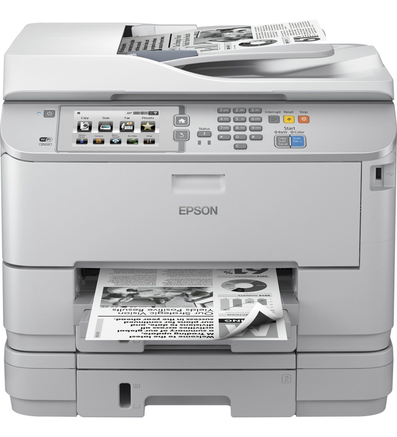 Epson WorkForce Pro WF-M5690DWF (C11CE37403) Wi-Fi Siyah-Beyaz Çok Fonksiyonlu Yazıcı
