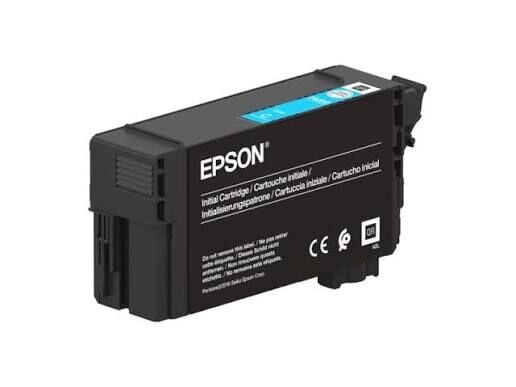 Epson T40D2 Cyan Orijinal Mürekkep Kartuşu | C13T40D240 | 50 ml Mavi Kartuş | Epson SureColor SC-T Serisi Uyumlu