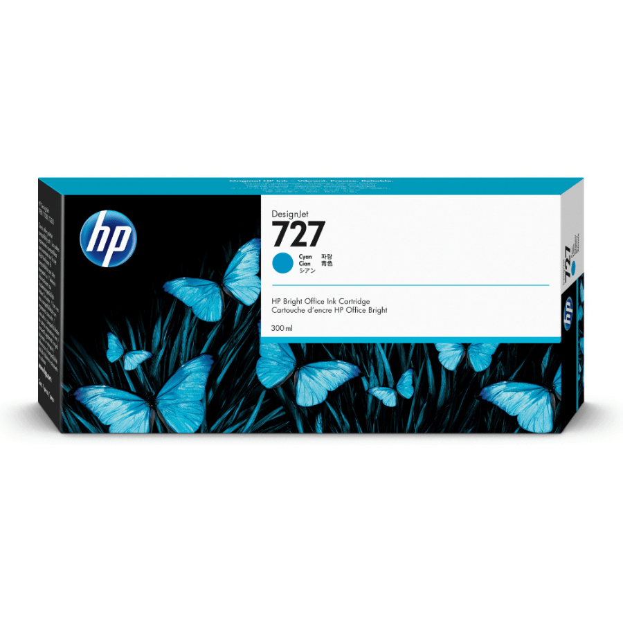 HP 727 F9J76A Mavi Orjinal Kartuş