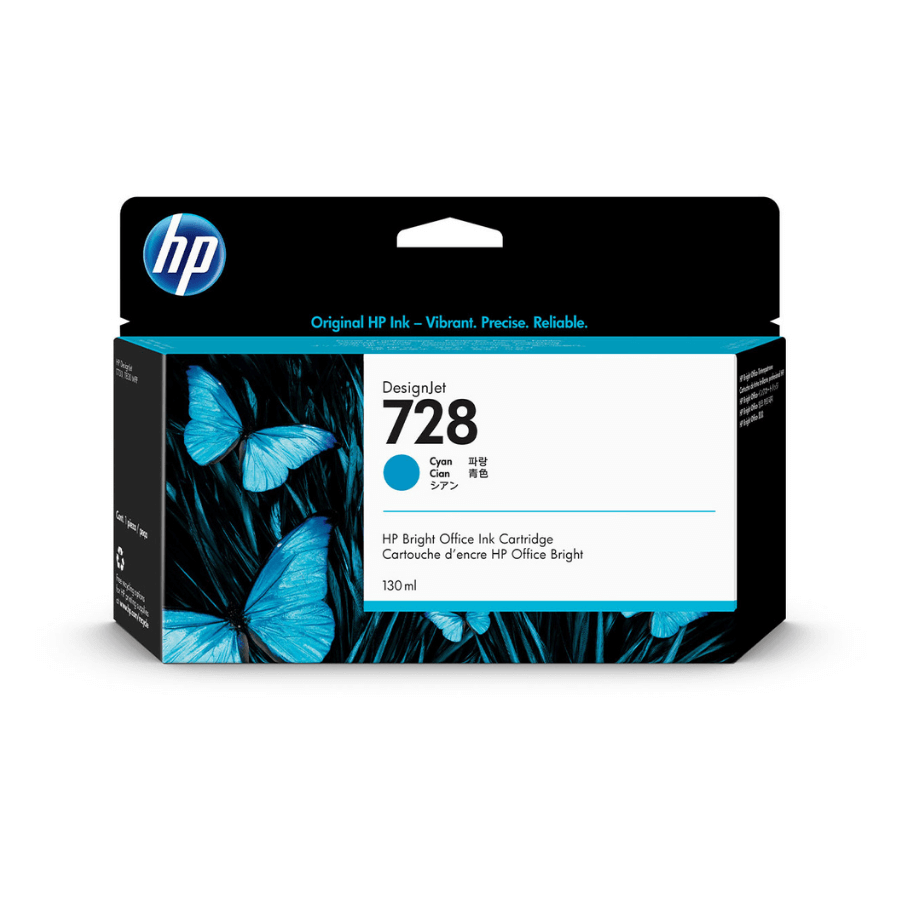 HP 728 F9J67A Mavi Orjinal Kartuş