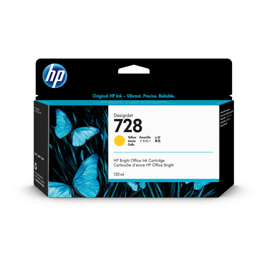 HP 728 F9J65A Sarı Orjinal Kartuş