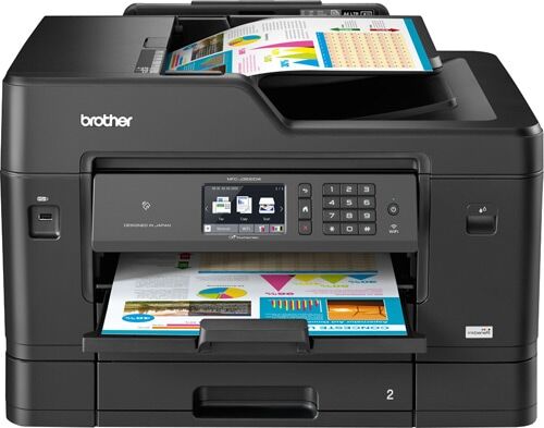 Brother MFC-J3930DW A3/A4 Renkli Çok Fonksiyonlu Wi-Fi Mürekkep Püskürtmeli Yazıcı