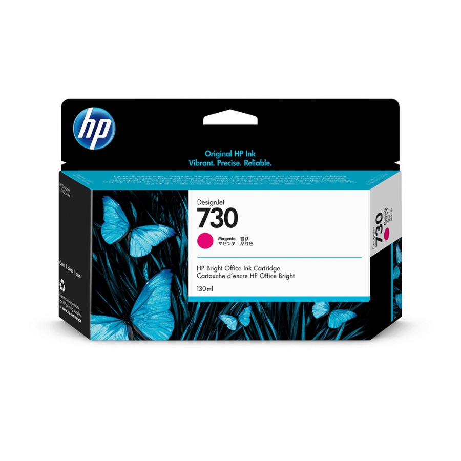 HP 730 P2V63A Kırmızı Orjinal Kartuş