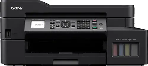 Brother MFC-T920DW Renkli Çok Fonksiyonlu Mürekkep Tanklı Wi-Fi Yazıcı (Tarayıcı + Fotokopi + Faks | Otomatik Çift Taraflı | Profesyonel Ofis Çözümü)