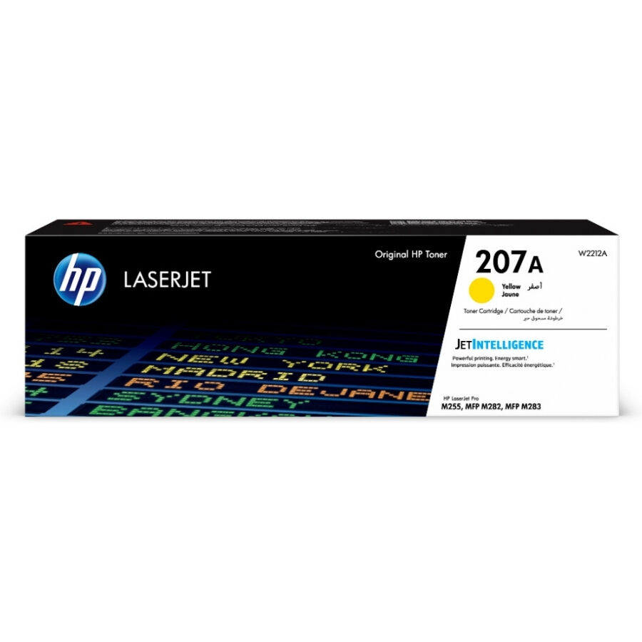HP 207A W2212A Sarı Orijinal Toner