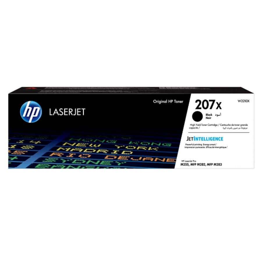 HP 207X W2210X Siyah Orjinal Toner Yüksek Kapasite