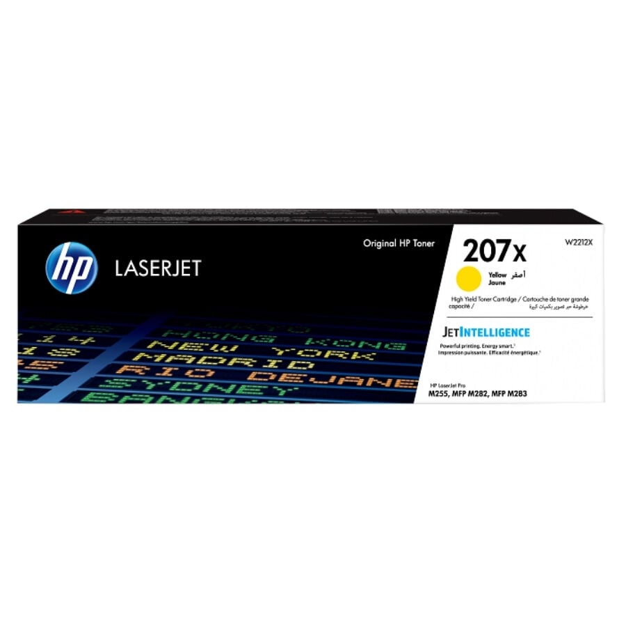HP 207X W2212X Sarı Orjinal Toner Yüksek Kapasite