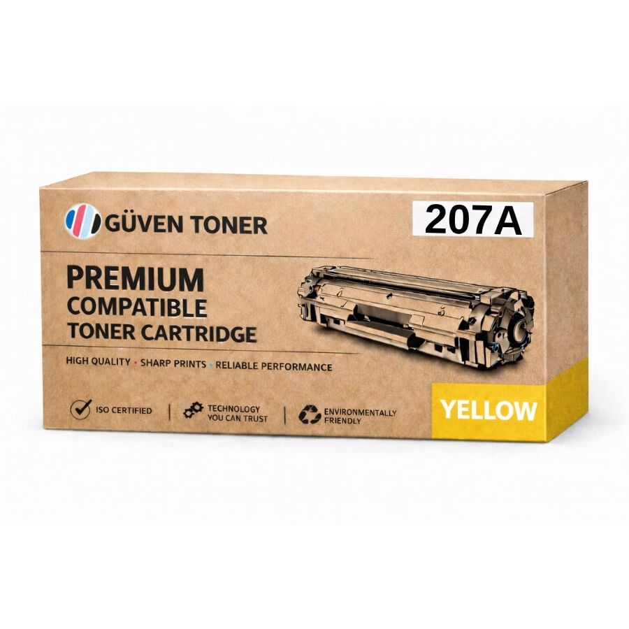 HP 207A W2212A Sarı Muadil Toner
