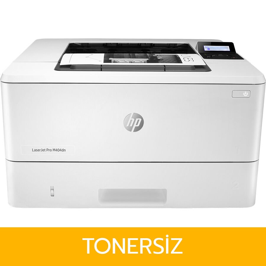 HP LaserJet Pro M404dn (W1A53A) Mono Lazer Yazıcı (Otomatik Çift Taraflı Baskı | Ethernet + USB | Profesyonel Ofis Yazıcısı | Tonersiz)