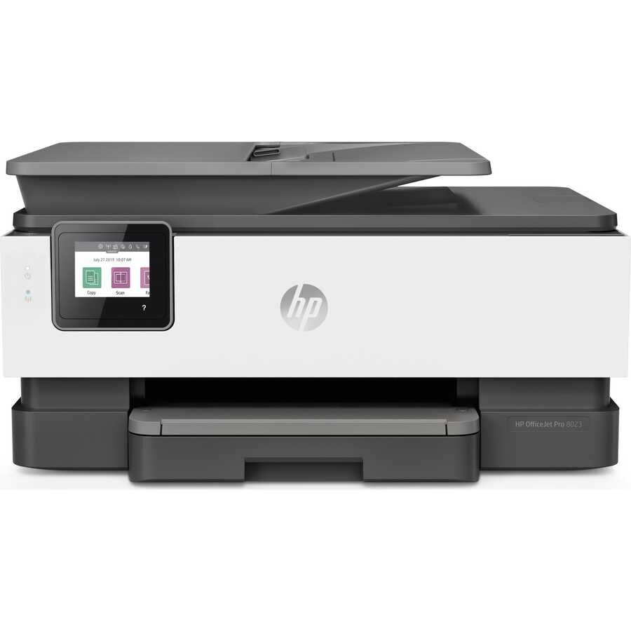 HP OfficeJet Pro 8023 (1KR64B) Wi-Fi Çok Fonksiyonlu Renkli Inkjet Yazıcı (Fotokopi + Tarayıcı + Faks | Otomatik Çift Taraflı Baskı | Ev ve Ofis İçin)