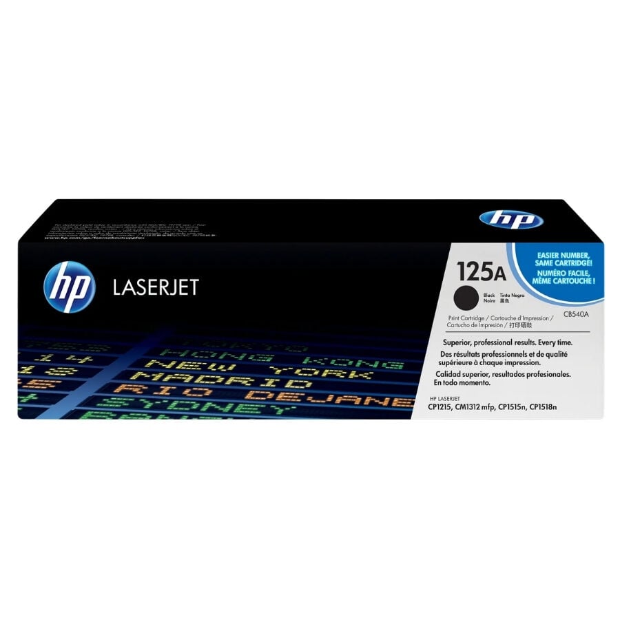 HP 125A CB540A Siyah Orjinal Toner