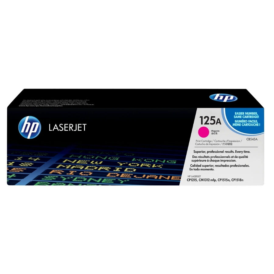 HP 125A CB543A Kırmızı Orjinal Toner