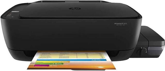 HP DeskJet GT 5810 (X3B11A) Çok Fonksiyonlu Tanklı Yazıcı (Yazdırma + Tarayıcı + Fotokopi | Yüksek Kapasiteli Ekonomik Baskı | Ev ve Ofis İçin)