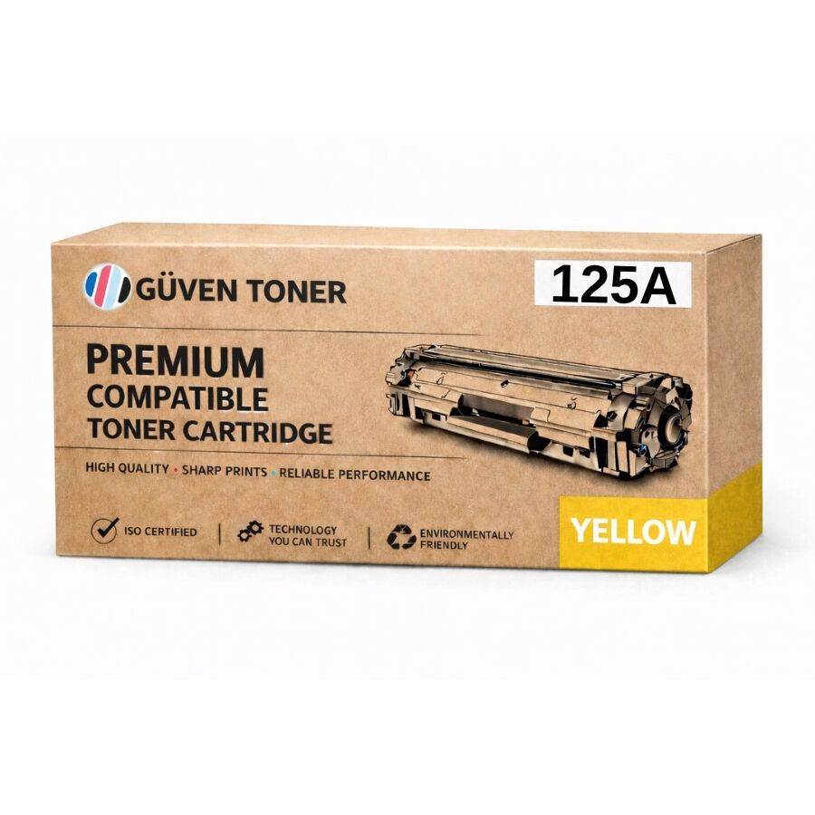 HP 125A CB542A Sarı Muadil Toner