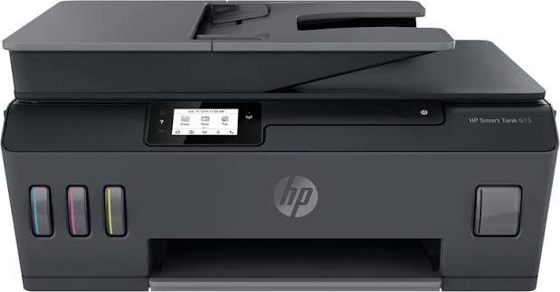 HP Smart Tank 615 (Y0F71A) Wi-Fi Çok Fonksiyonlu Tanklı Yazıcı (Fotokopi + Tarayıcı + Faks | AirPrint Destekli | Yüksek Kapasiteli Renkli Baskı)