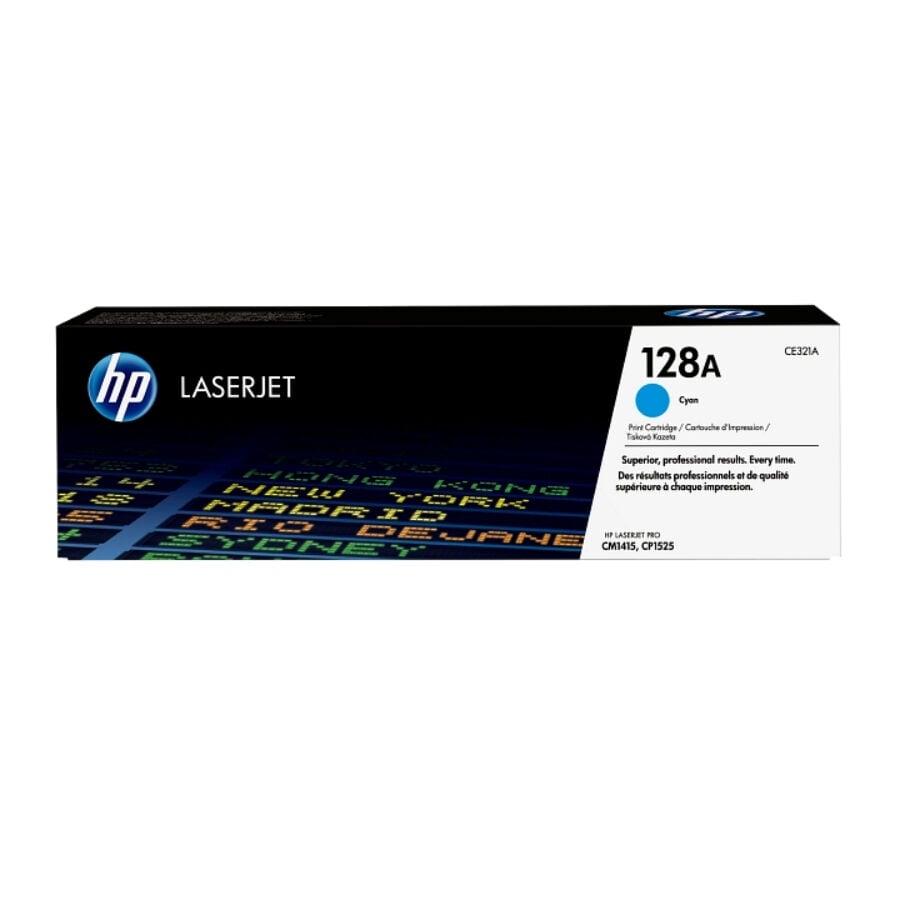 HP 128A CE321A Mavi Orijinal Toner