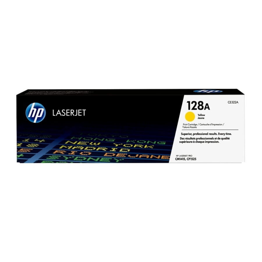 HP 128A CE322A Sarı Orijinal Toner