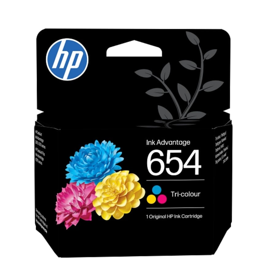 HP 654 7FP38UE Renkli Orjinal Kartuş