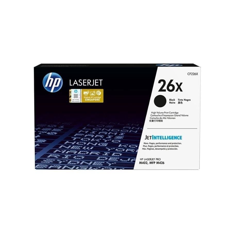 HP 26X CF226X Siyah Orjinal Toner Yüksek Kapasite
