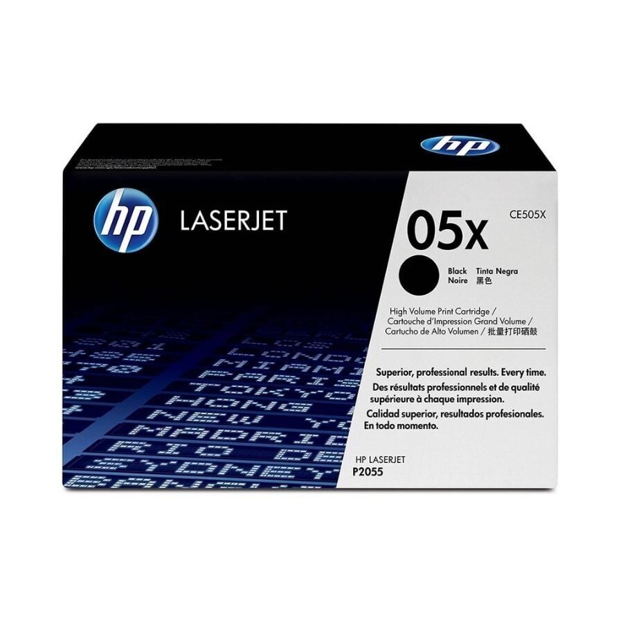 HP 05X CE505X Siyah Orjinal Toner Yüksek Kapasite