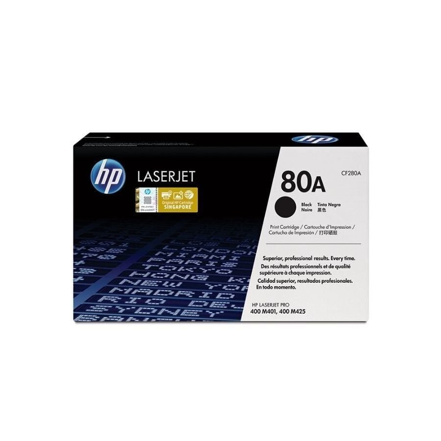 HP 80A CF280A Siyah Orjinal Toner